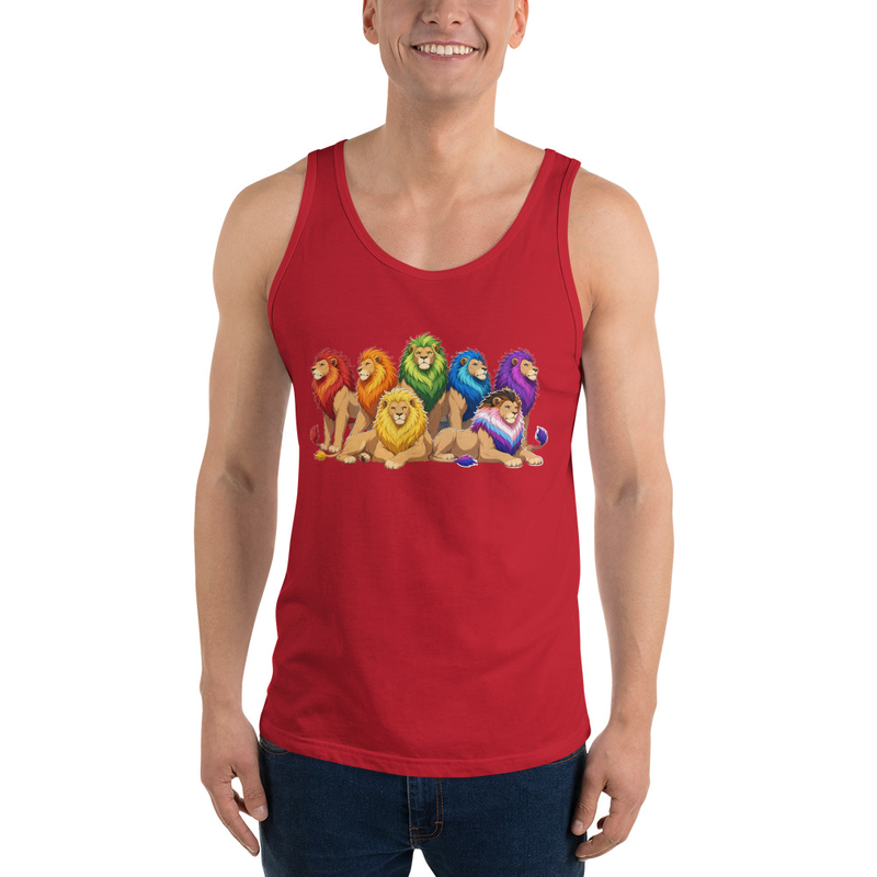 Lion Pride-Men's Tank Top back