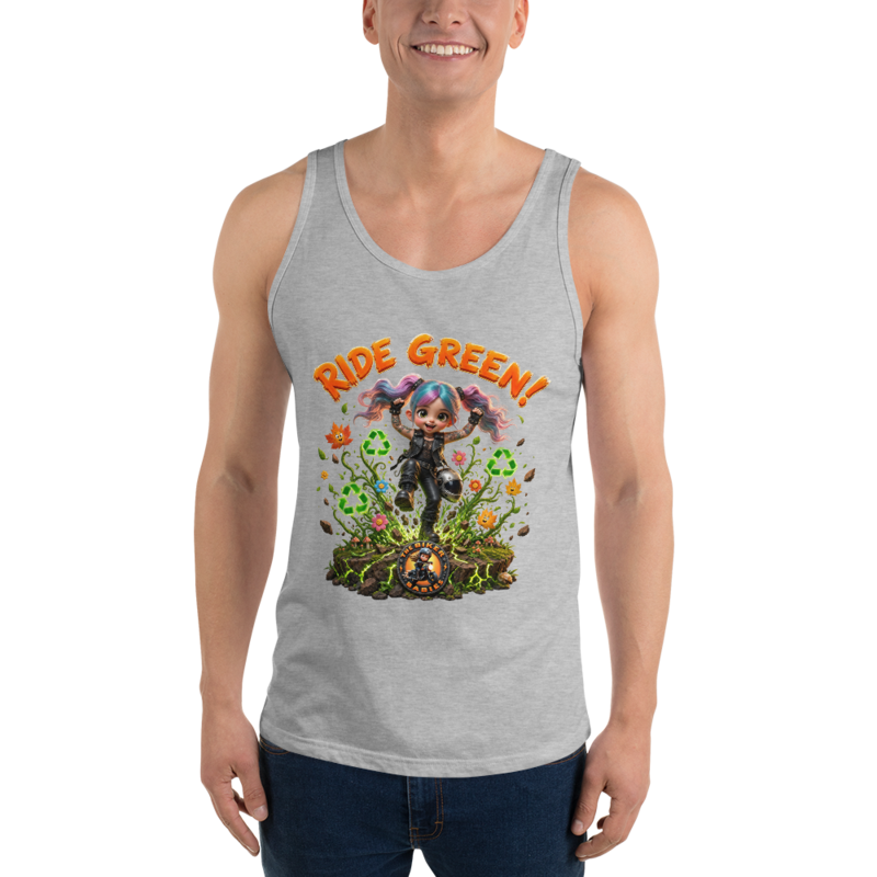 Harper Ride Green Vest Tank