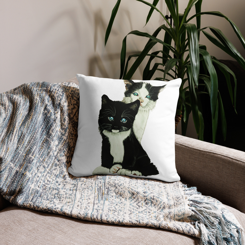 No Words Needed Basic Pillow