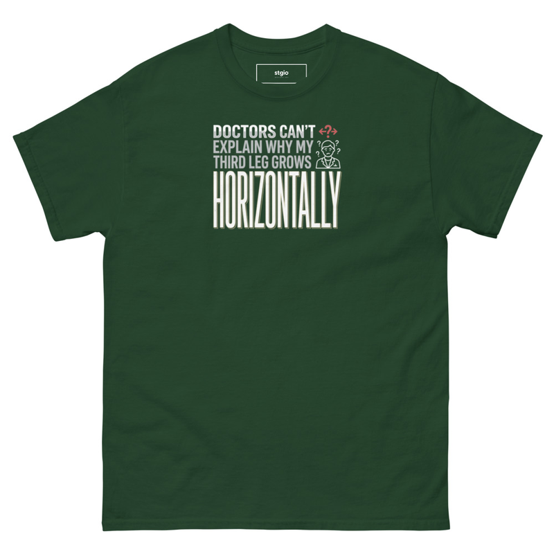 Dr can't explain Unisex classic tee – M, Forest Green