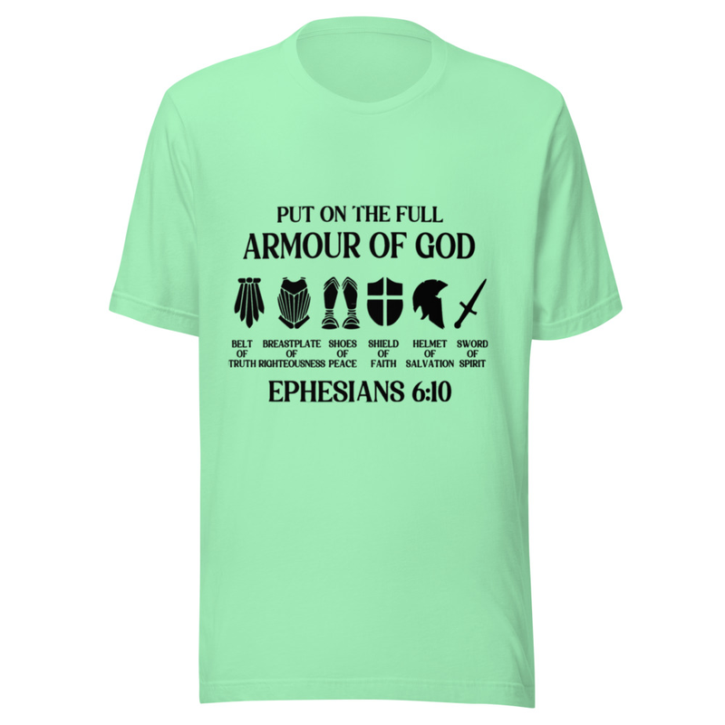 Armor Of God T-shirt – M, Mint
