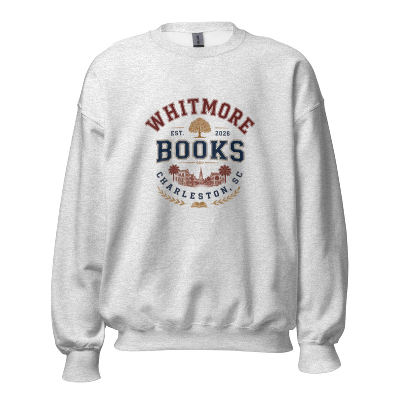 Whitmore Books Unisex Sweatshirt – XL, Ash