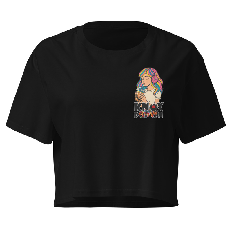 Knox Pop Con Mascot Logo Women’s crop top