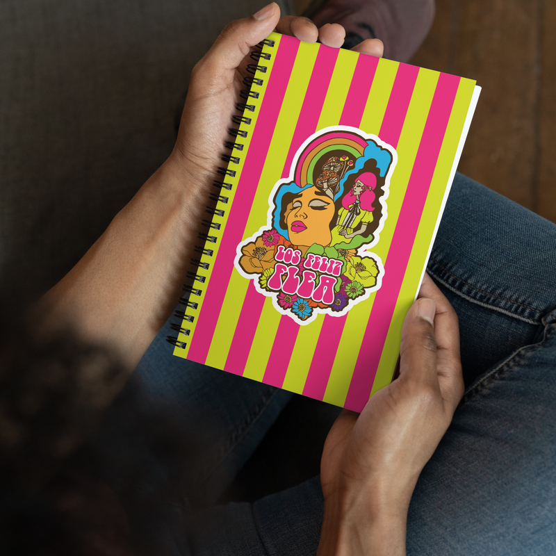 Los Feliz Flea Spiral notebook