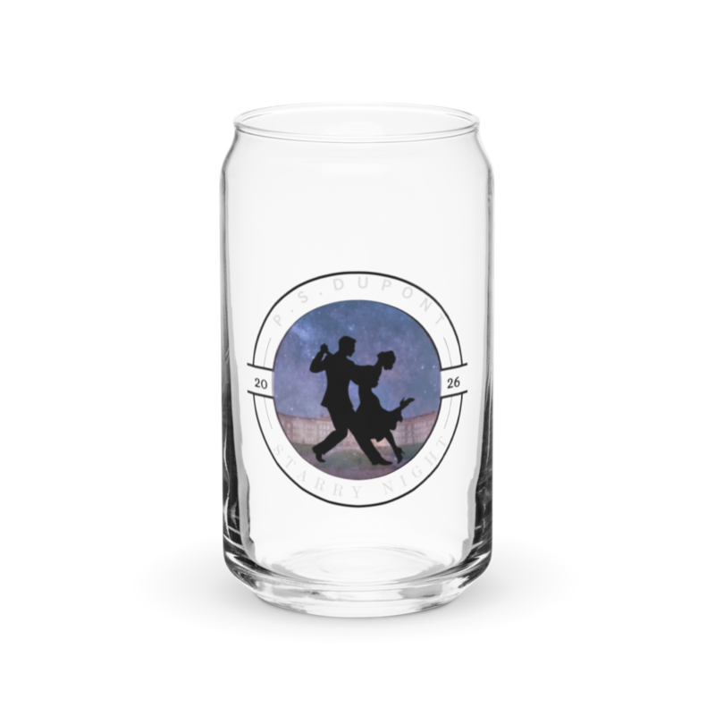 Can-shaped glass