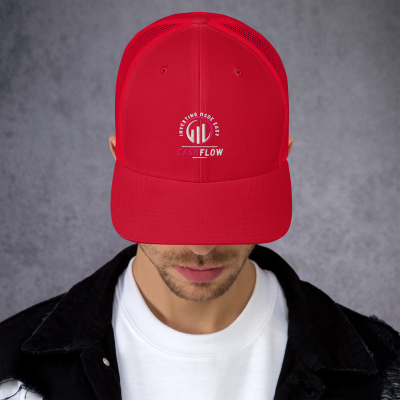 Cashflow Investing Inc Hat v.2 – One size, Red