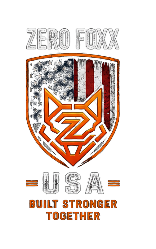 American Flag — Stronger Together Shield | Double-Sided Tee — Front Print