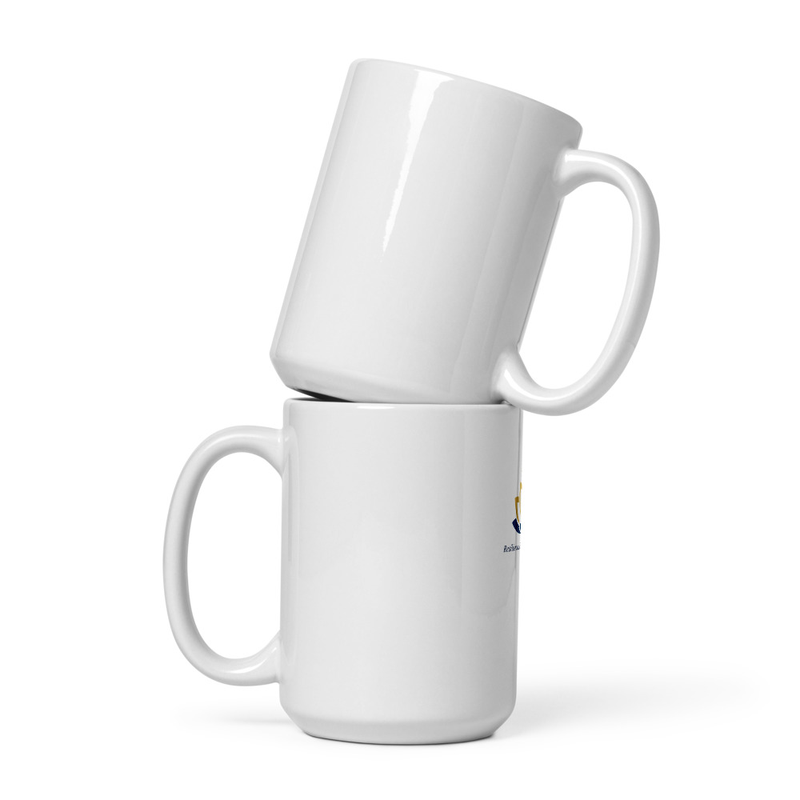 Resilience & Healing White glossy mug- One Day At A Time