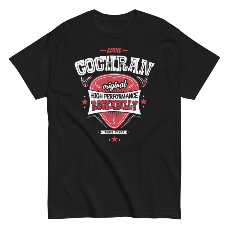 Camiseta Rockabilly Eddie Cochran