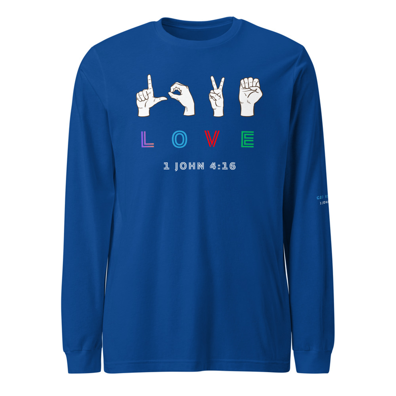 LOVE Unisex Long Sleeve Tee