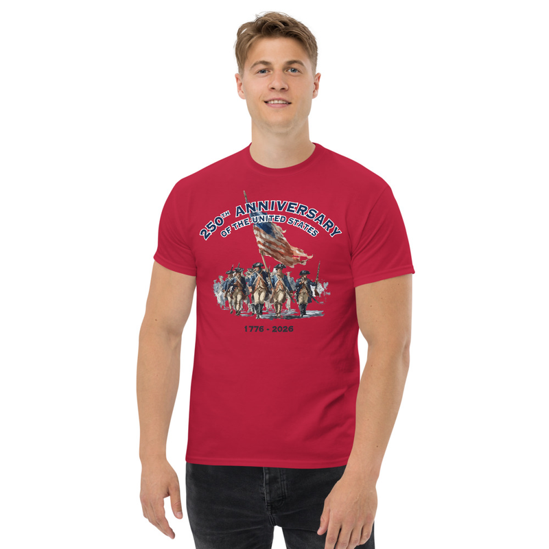 USA 250 | Continental Army Watercolor Unisex classic tee