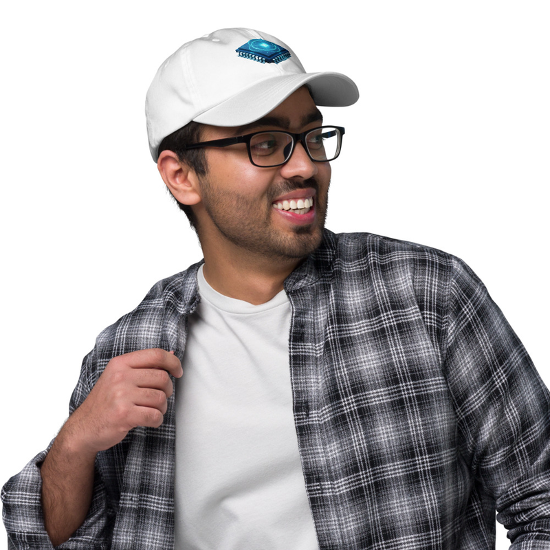 AI Chip hat – One size, White