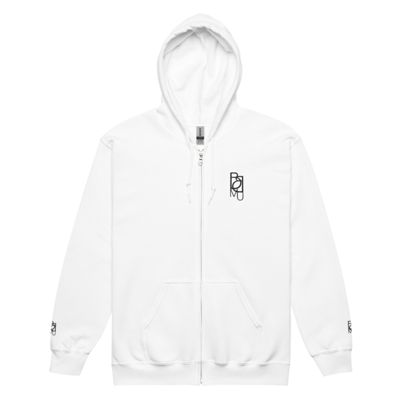 BBMU Unisex heavy blend zip hoodie