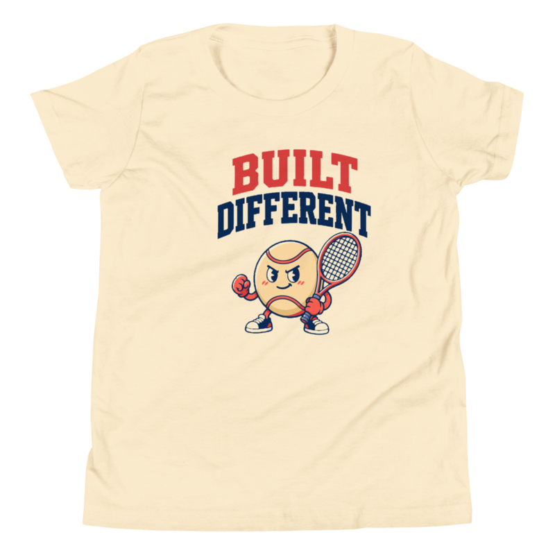Built Different - Youth Short Sleeve T-Shirt – Image 3