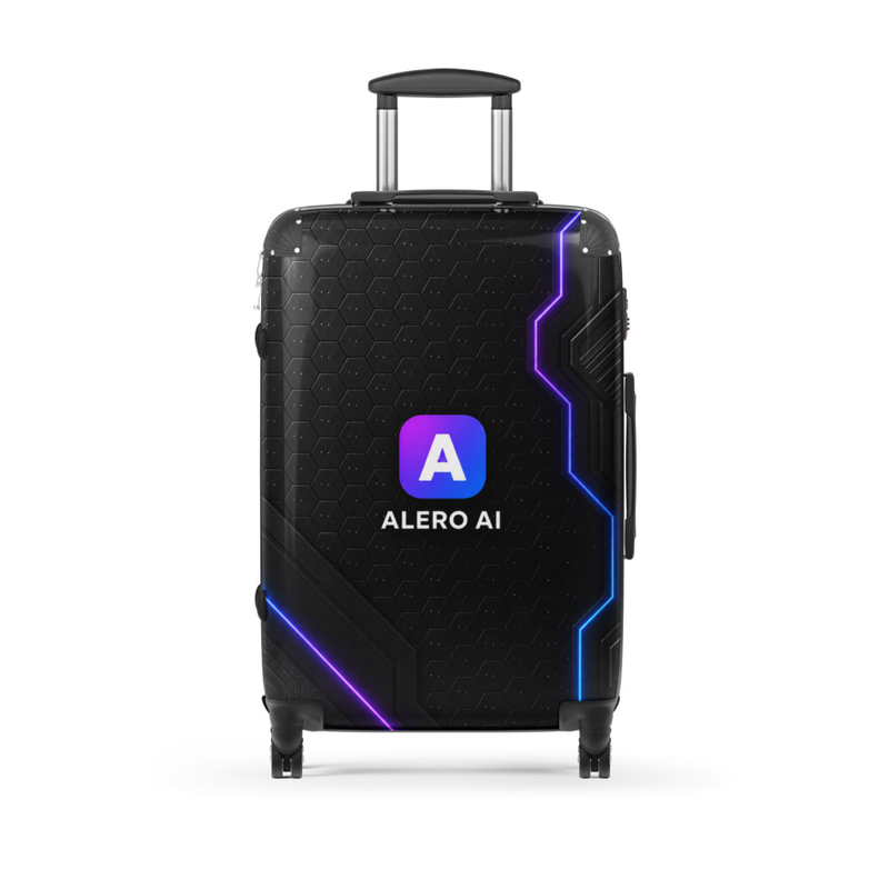 Alero AI Hard-shell suitcase – Medium, Black