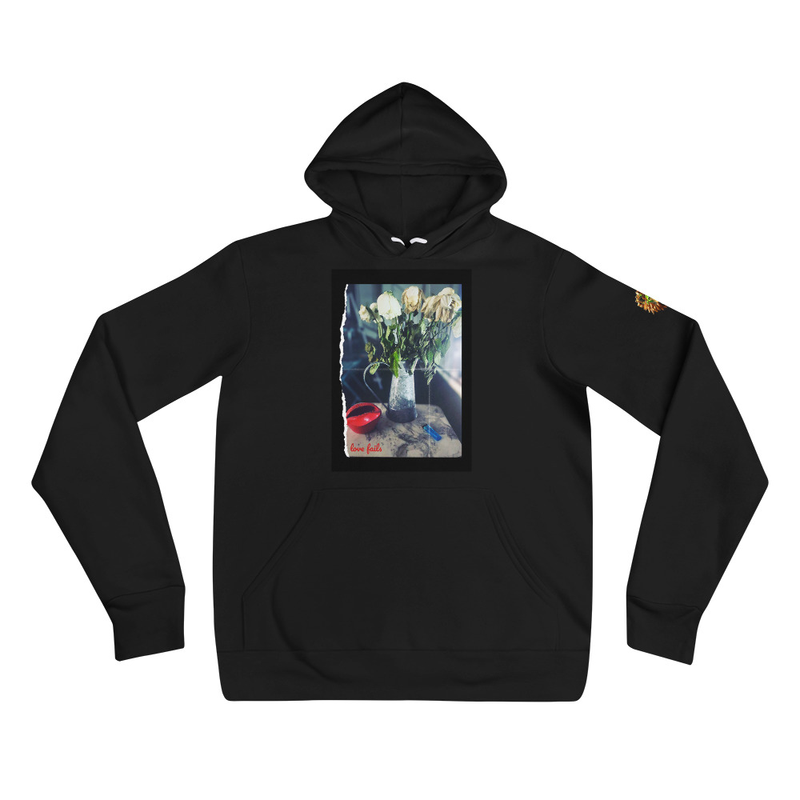 Love Fails Unisex hoodie