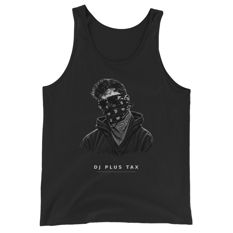 DJ Plus Tax Unisex Tank Top