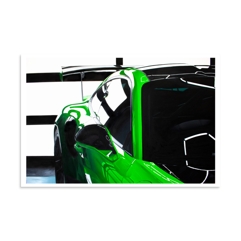 Porsche 911 GT3RS Print – 16″×24″