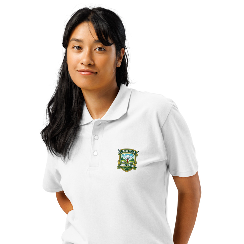 Jack Hole Golf Club Premium pique polo shirt (Women's)