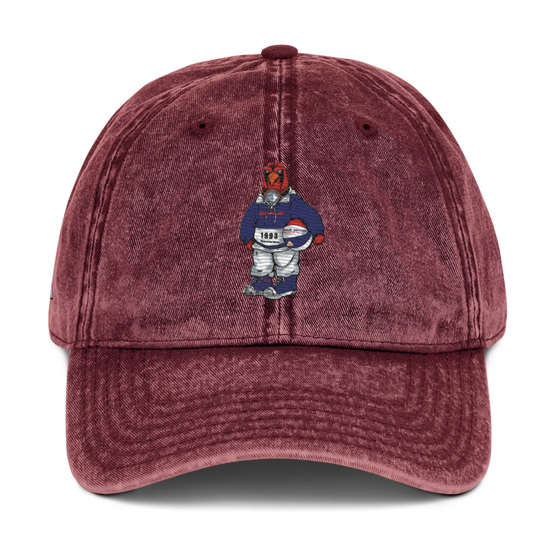 BOHUP Sports 25 Vintage Cotton Twill Cap - The Band of the Hawk