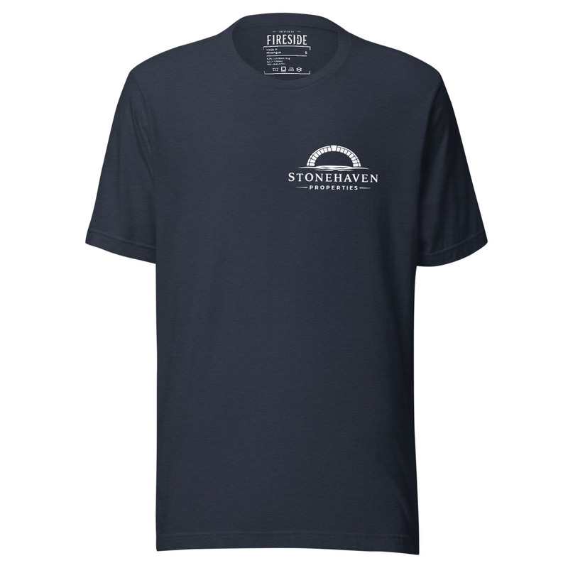 Basic Stonehaven Tshirt – XL, Heather Navy