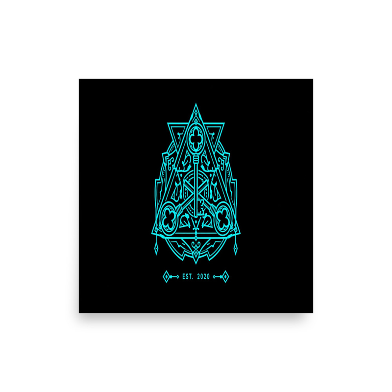 Uncle Benny ® Neon Keyring Poster EST. 2020