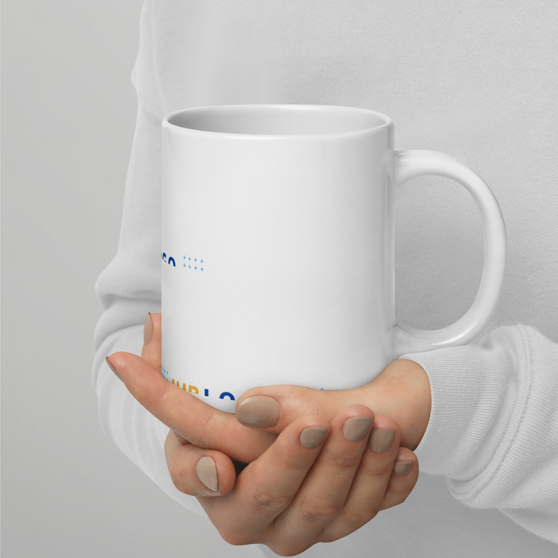 White glossy mug - Artikel aus der Produktwelt für Druck und Stick, Ansicht 1