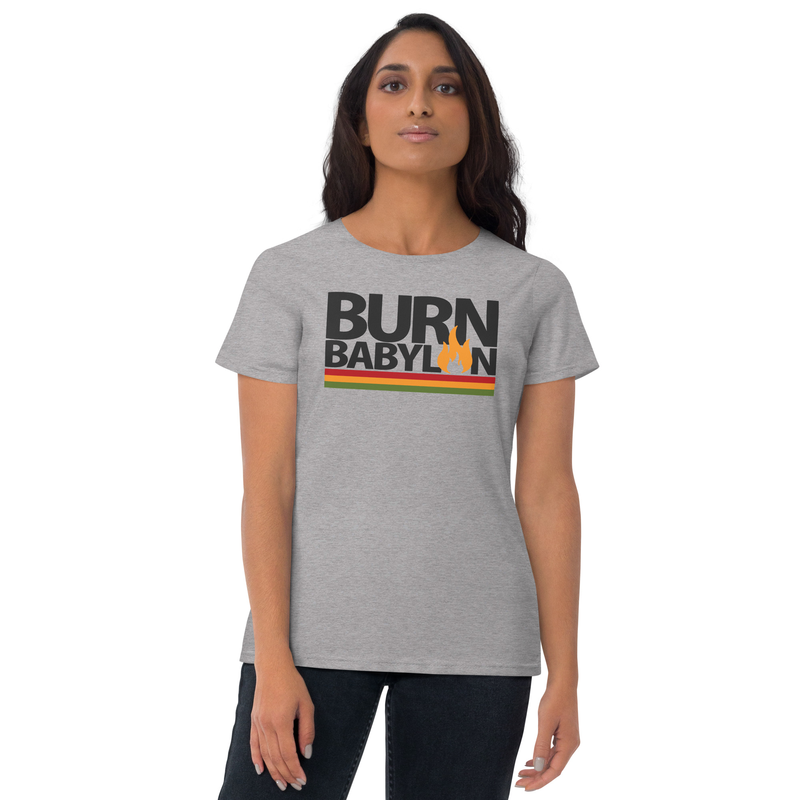Burn Babylon Women's short sleeve t-shirt