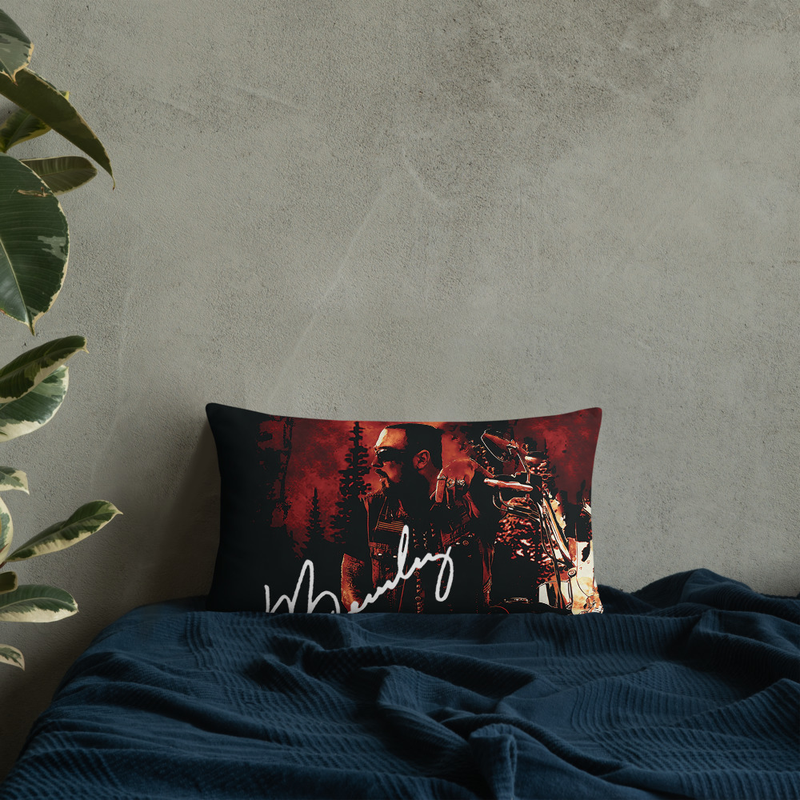 "Lone Wolf" Pillow