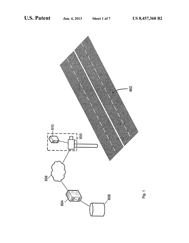 Patent US8457360 - Roadways Gentle Curve - default