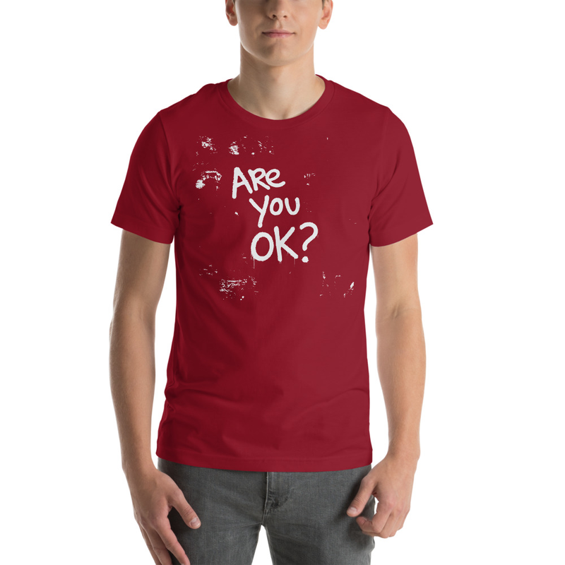 "Are You OK?" Graffiti tshirt