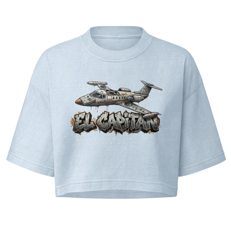 El Capitan Women's Garment Dyed Cropped Tee