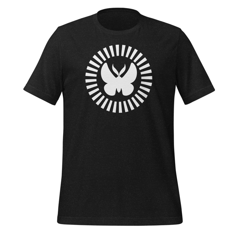 Too Much Light - Basic Goth Moth Unisex t-shirt