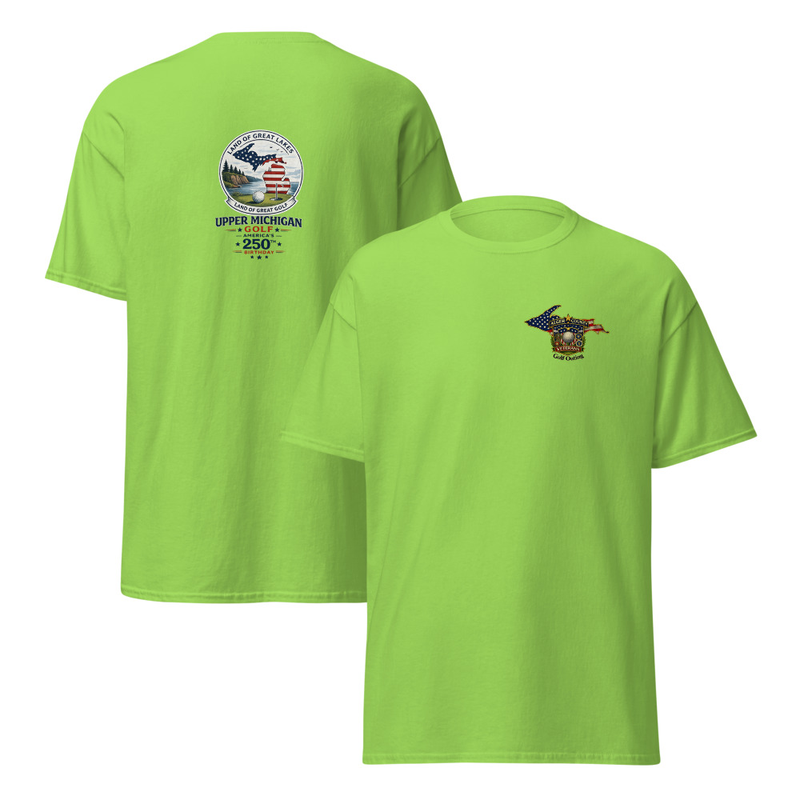 Alger County Veteran's Golf Outing Logo #3 Unisex classic tee