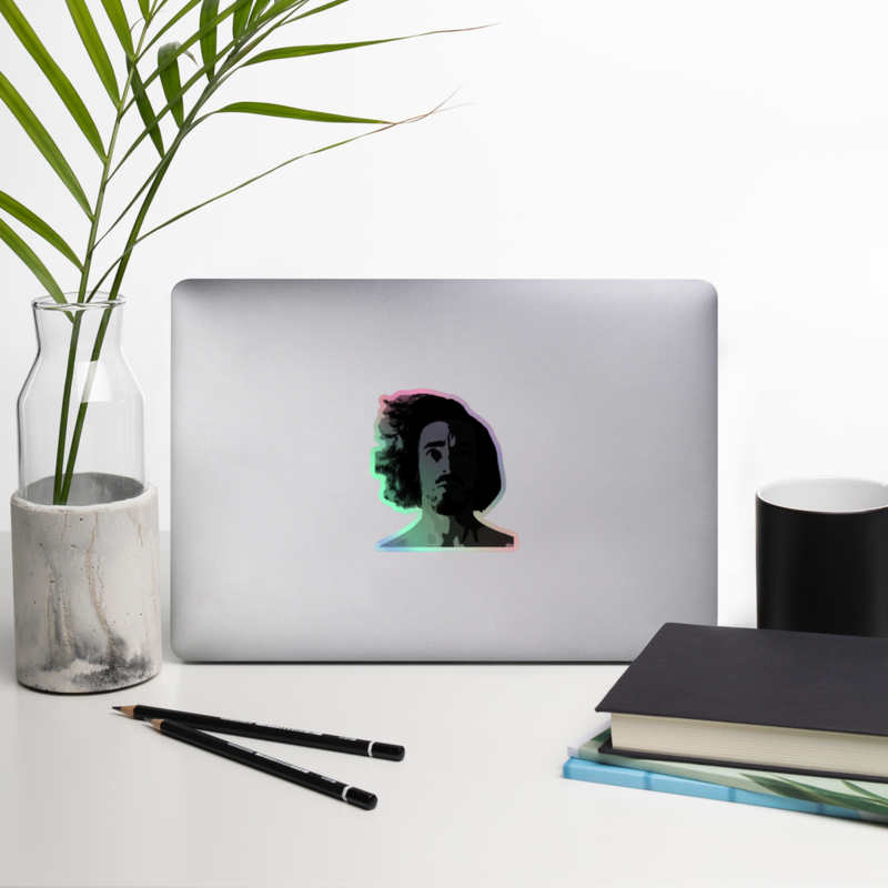 VDJAY holographic sticker