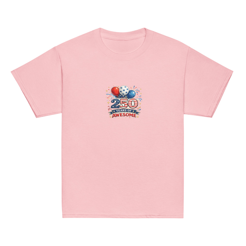 BMT Kids 250 years of Awesome Youth classic tee