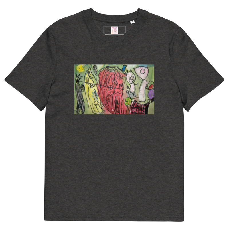 The Three Little Pigs - Unisex Organic Cotton Tee – Image 3