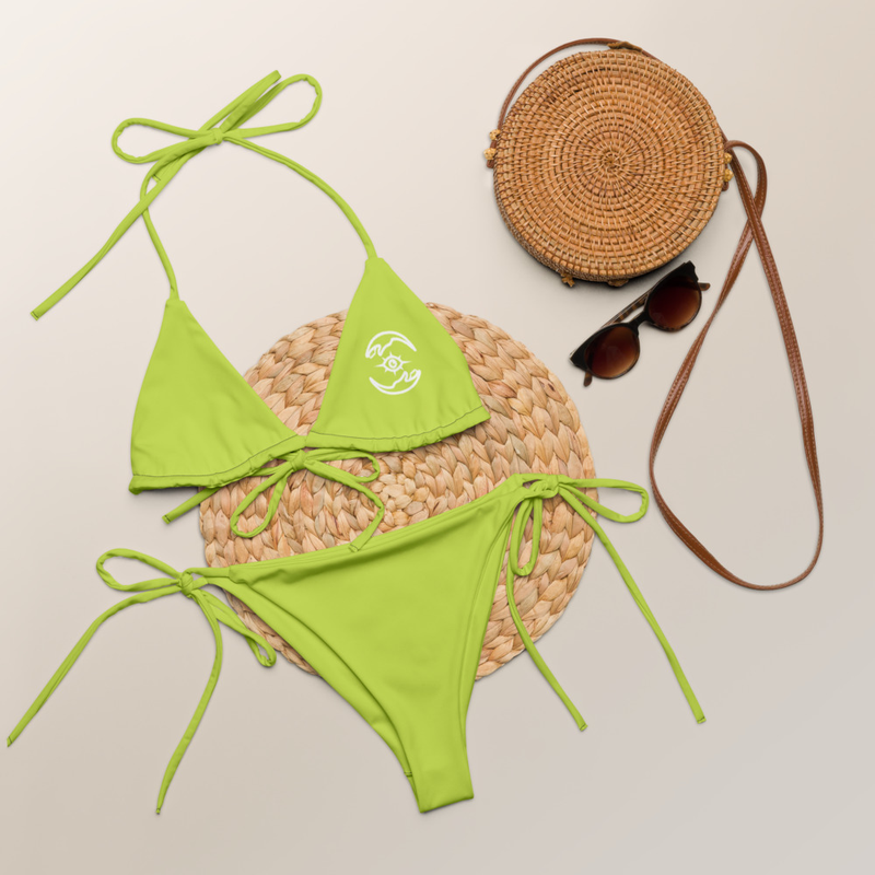 GALLERY BIKINI LIME GREEN