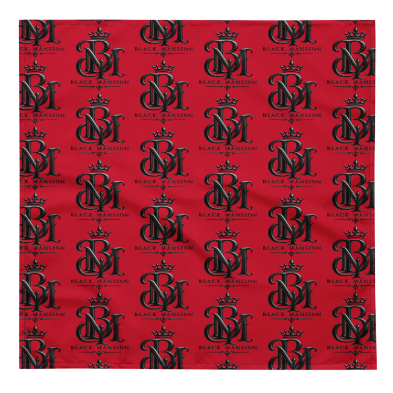 BLACK MANSION™ - LARGE BANDANA