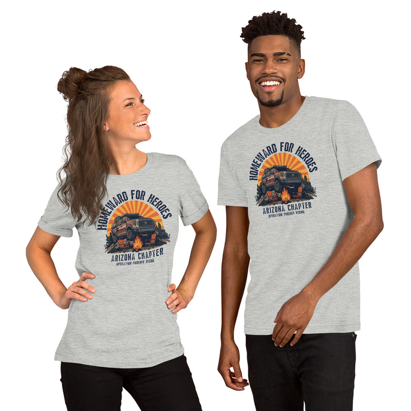 Arizona Chapter t-shirt – M, Athletic Heather