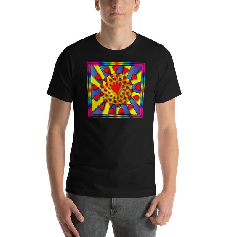 iZoot Ganjart Radiant T-Shirt — t-shirts & tees by Ira Zoot