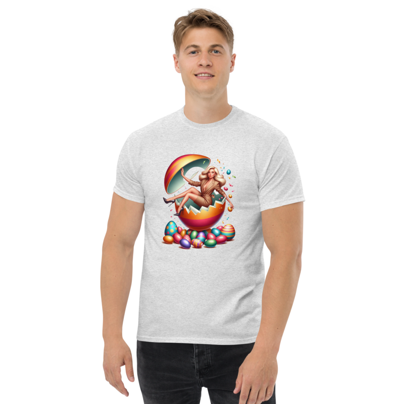 Egg-ceptional Style Maven - Men's Structured Easter Tee
