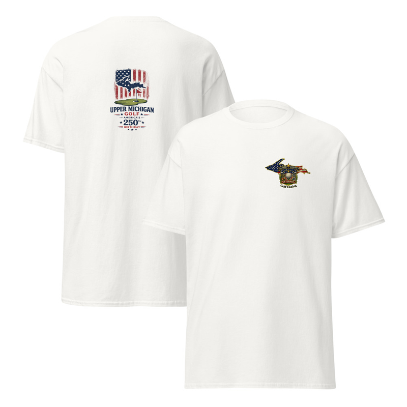 Alger County Veteran's Golf Outing Logo #4 Unisex classic tee