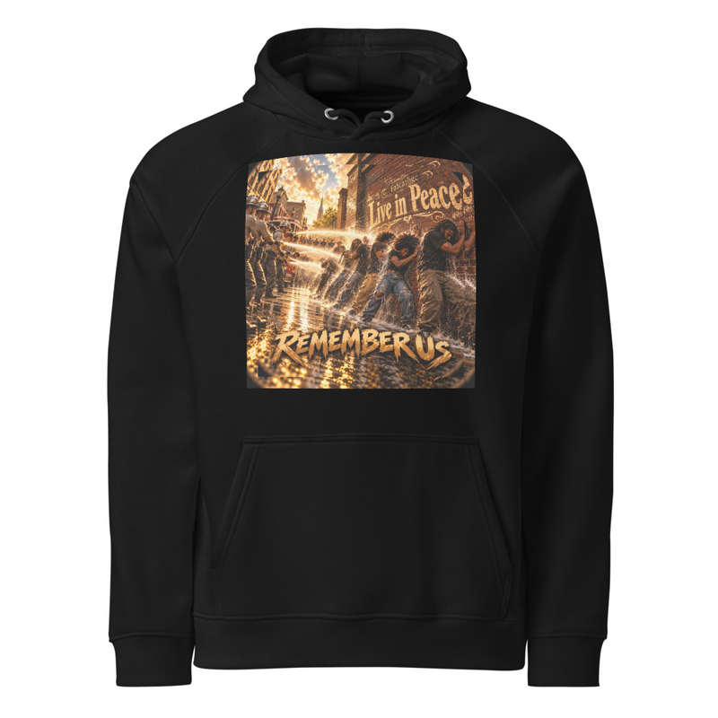 Unisex eco raglan hoodie