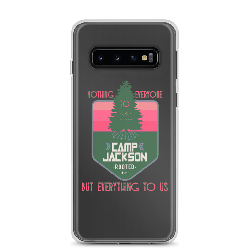 Camp Jackson Pink And Green Samsung Case