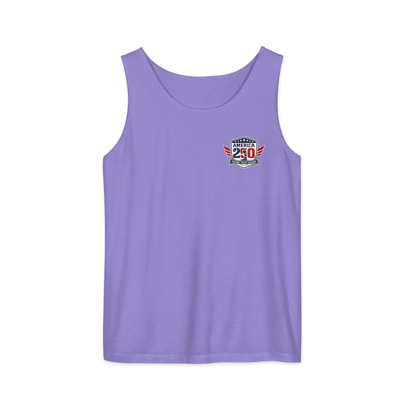 America 25 #1 Unisex garment-dyed tank top – XS, Violet