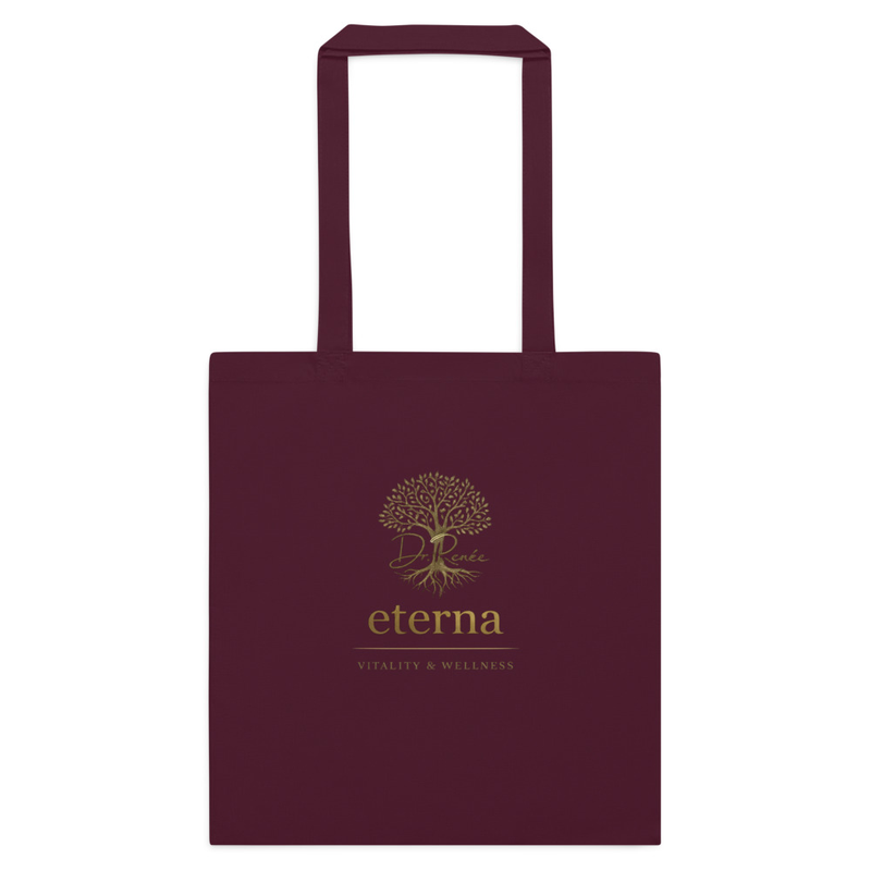 Eterna Atelier Tote - Cotton – One size, Burgundy