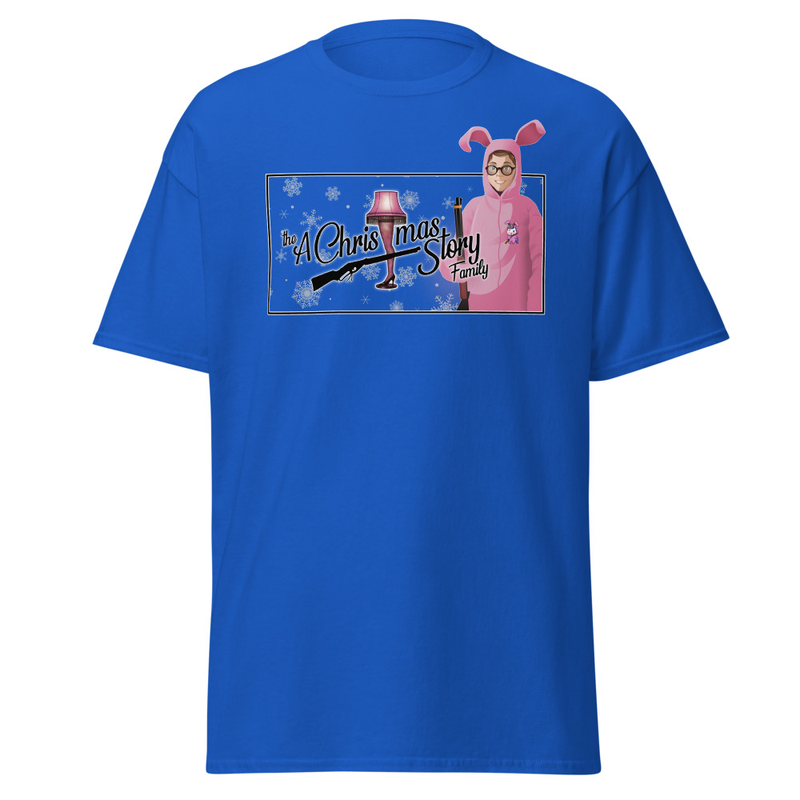 Pink Bunny Nostalgia Tee — Custom Made by: A Christmas Story Family™ – S, Royal