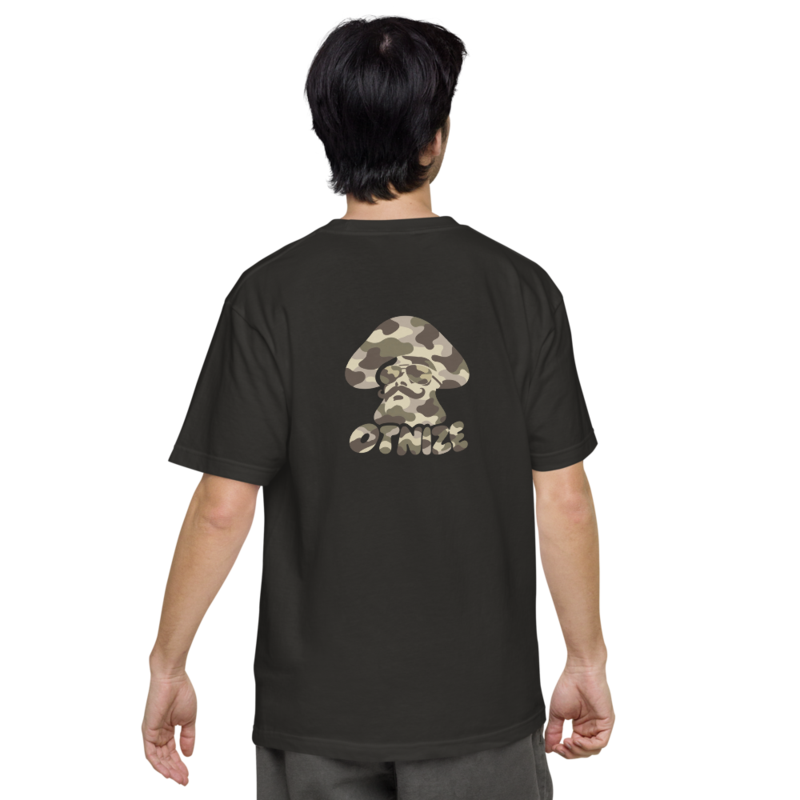 otinize 迷彩キノコ tee（スモークブラック）