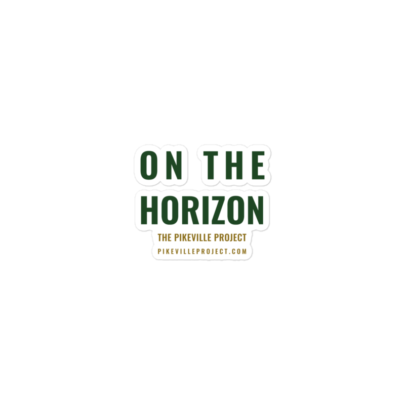 On the Horizon Ridgeline Mark Die-Cut Sticker